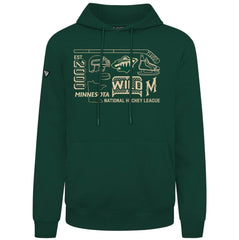 Minnesota Wild Levelwear Podium Campaign Pullover Hoodie - Green - NHL 203092412