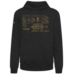 Vegas Golden Knights Levelwear Podium Campaign Pullover Hoodie - Black - NHL 203092420