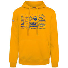 Buffalo Sabres Levelwear Podium Campaign Pullover Hoodie - Gold - NHL 203092443
