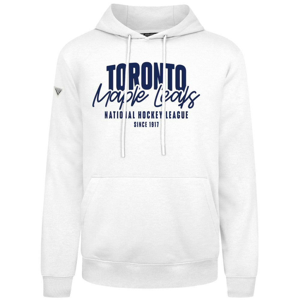 Toronto Maple Leafs Levelwear Podium Response Pullover Hoodie - White - NHL 203092460