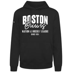 Boston Bruins Levelwear Podium Response Pullover Hoodie - Black - NHL 203092488