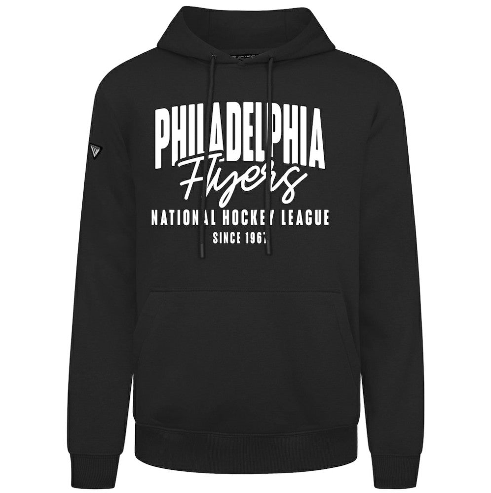 Philadelphia Flyers Levelwear Podium Response Pullover Hoodie - Black - NHL 203092512