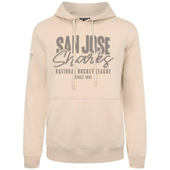 San Jose Sharks Levelwear Podium Response Pullover Hoodie - Khaki - NHL 203092527