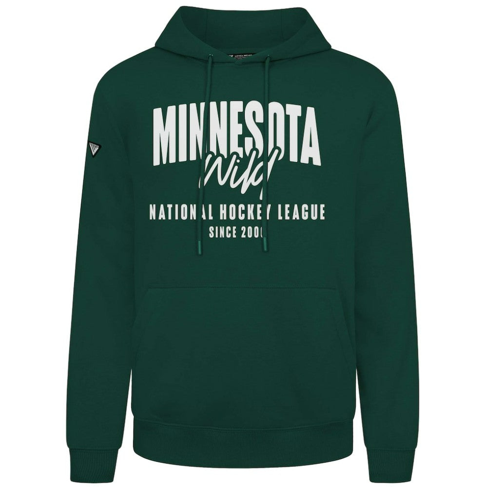 Minnesota Wild Levelwear Podium Response Pullover Hoodie - Green - NHL 203092530