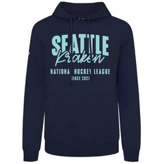 Seattle Kraken Levelwear Podium Response Pullover Hoodie - Deep Sea Blue - NHL 203092545
