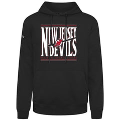 New Jersey Devils Levelwear Podium Powerhouse Pullover Hoodie - Black - NHL 203092549