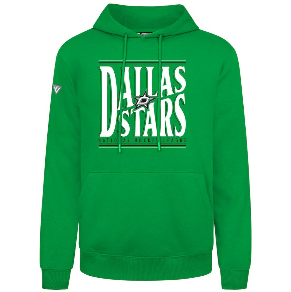 Dallas Stars Levelwear Podium Powerhouse Pullover Hoodie - Green - NHL 203092571
