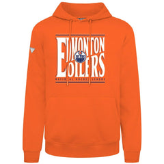 Edmonton Oilers Levelwear Podium Powerhouse Pullover Hoodie - Orange - NHL 203092577