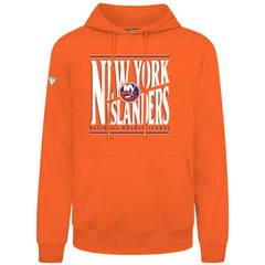 New York Islanders Levelwear Podium Powerhouse Pullover Hoodie - Orange - NHL 203092583