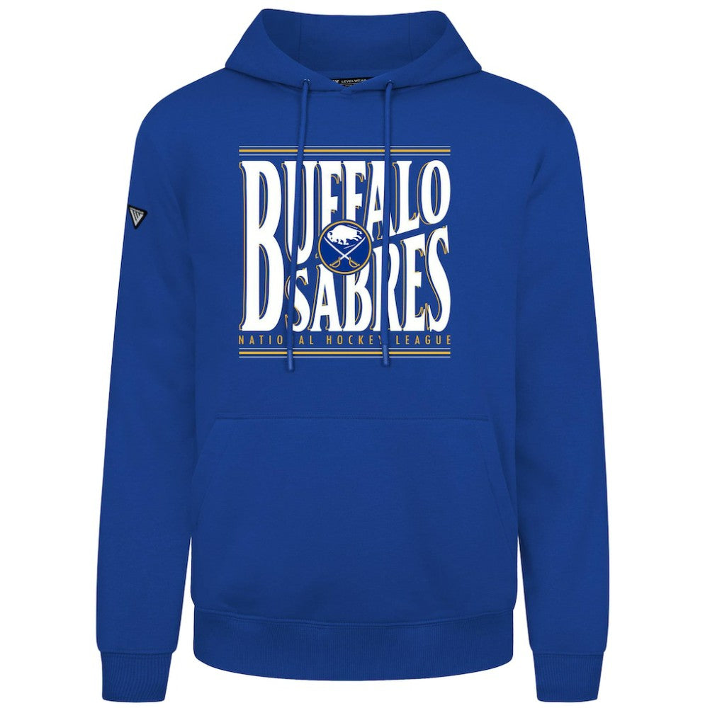 Buffalo Sabres Levelwear Podium Powerhouse Pullover Hoodie - Royal - NHL 203092584