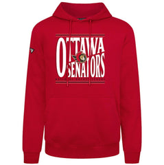 Ottawa Senators Levelwear Podium Powerhouse Pullover Hoodie - Red - NHL 203092595