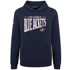 Columbus Blue Jackets Levelwear Youth Jr Podium Tally Pullover Hoodie - Navy - NHL 203092604