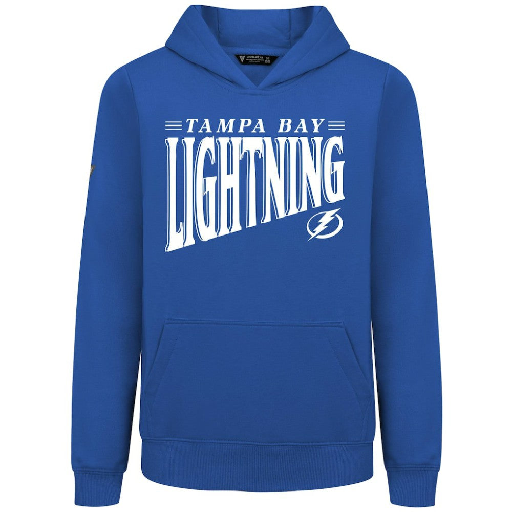 Tampa Bay Lightning Levelwear Youth Jr Podium Tally Pullover Hoodie - Royal - NHL 203092612