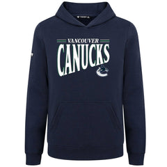Vancouver Canucks Levelwear Youth Jr Podium Tally Pullover Hoodie - Navy - NHL 203092623