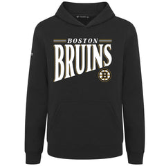 Boston Bruins Levelwear Youth Jr Podium Tally Pullover Hoodie - Black - NHL 203092629