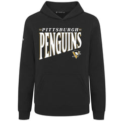 Pittsburgh Penguins Levelwear Youth Jr Podium Tally Pullover Hoodie - Black - NHL 203092631