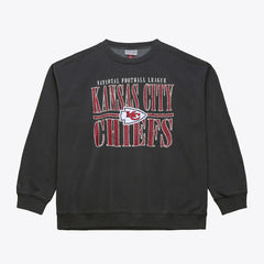 Mitchell & Ness Kansas City Chiefs Downtown Collection Fleece Sweatshirt Black