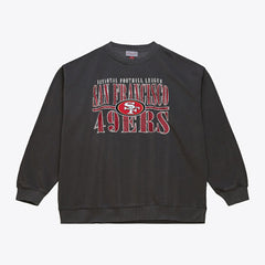 Mitchell & Ness San Francisco 49ers Downtown Collection Fleece Sweatshirt Black