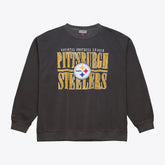Mitchell & Ness Pittsburgh Steelers Downtown Collection Fleece Sweatshirt Black