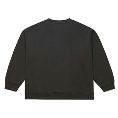 Mitchell & Ness Green Bay Packers Downtown Crew Vintage Logo Sweatshirt Black