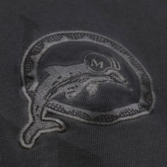 Mitchell & Ness Miami Dolphins Downtown Collection Premium Vintage Logo T-Shirt Black