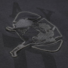 Mitchell & Ness Green Bay Packers Downtown Collection Premium Vintage Logo T-Shirt Black