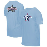 Philadelphia Phillies New Era 2025 MLB All-Star Game Workout T-Shirt - Light Blue - New Era Sale