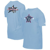 Milwaukee Brewers New Era 2025 MLB All-Star Game Workout T-Shirt - Light Blue - New Era on Sale