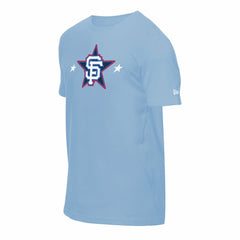 San Francisco Giants New Era 2025 MLB All-Star Game Workout T-Shirt - Light Blue - New Era Discount
