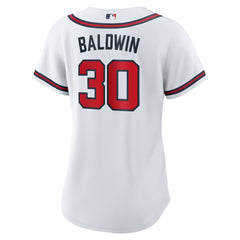 Drake Baldwin Atlanta Braves Nike Women's Home Replica Jersey - White - Nike Lifestyle
