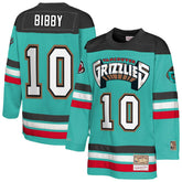 Mike Bibby Memphis Grizzlies Youth Maxxed Out 2.0 Fashion Hockey Jersey Turquoise | Mitchell & Ness