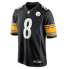 Nike Aaron Rodgers Pittsburgh Steelers Game Jersey Black