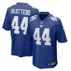 Nike Cam Skattebo New York Giants Team Game Player Jersey Royal