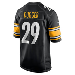 Nike Kyle Dugger Pittsburgh Steelers Team Game Jersey Black