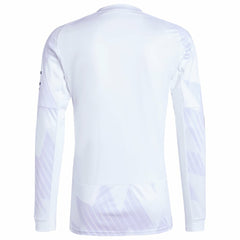 Manchester United 2025/26 Away Replica Long Sleeve Jersey White - Adidas Discount