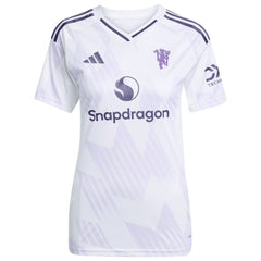 Manchester United Women's 2025/26 Away Replica Jersey White - Adidas for sale