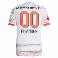 Bayern Munich 2025/26 Away Custom Jersey White - Adidas cheap