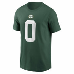 Nike Green Bay Packers 2025 NFL Draft First Round Pick No. 23 Name & Number T-Shirt Green