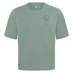 Colorado Rockies Levelwear Signet Oversized Luxe Signature Knit T-Shirt - Green - MLB Online