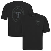 Texas Rangers Levelwear Signet Oversized Luxe Signature Knit T-Shirt - Black - MLB Online