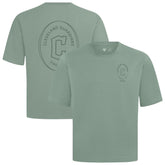 Cleveland Guardians Levelwear Signet Oversized Luxe Signature Knit T-Shirt - Green - MLB on Sale