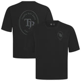Tampa Bay Rays Levelwear Register Oversized Luxe Signature Knit T-Shirt - Black - MLB Online