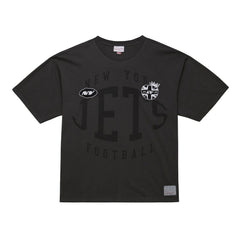 Mitchell & Ness New York Jets Jets In London Downtown Collection Premium T-Shirt Black