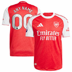 Arsenal 2025/26 Home Custom Jersey Red - Adidas
