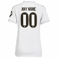 Real Madrid Women's 2025/26 Home Replica Custom Jersey White - Adidas for sale
