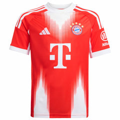 Bayern Munich Youth 2025/26 Home Replica Custom Jersey Red - Adidas for sale