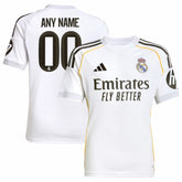 Real Madrid Youth 2025/26 Home Replica Custom Jersey White - Adidas
