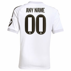 Real Madrid Youth 2025/26 Home Replica Custom Jersey White - Adidas