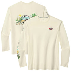 San Francisco 49ers Oasis Endzone Lux Long Sleeve T-Shirt Cream