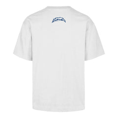47 brand Los Angeles Chargers '47 Unisex I Love Guys Who Like Football Foundation T-Shirt White
